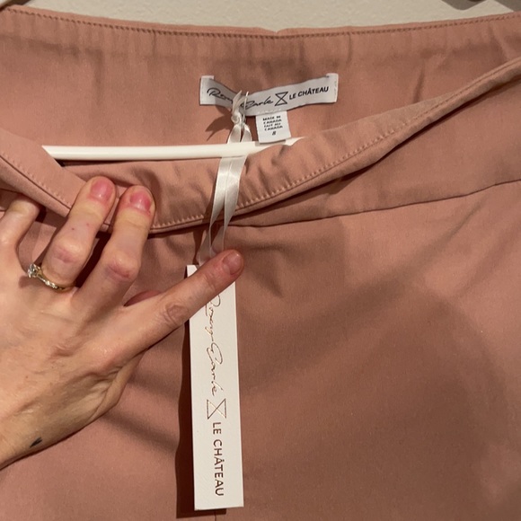 Size 8 le château blush crop pant - Picture 3 of 3